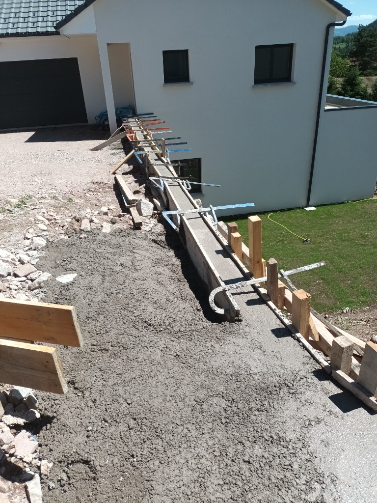 Mur de soutènement